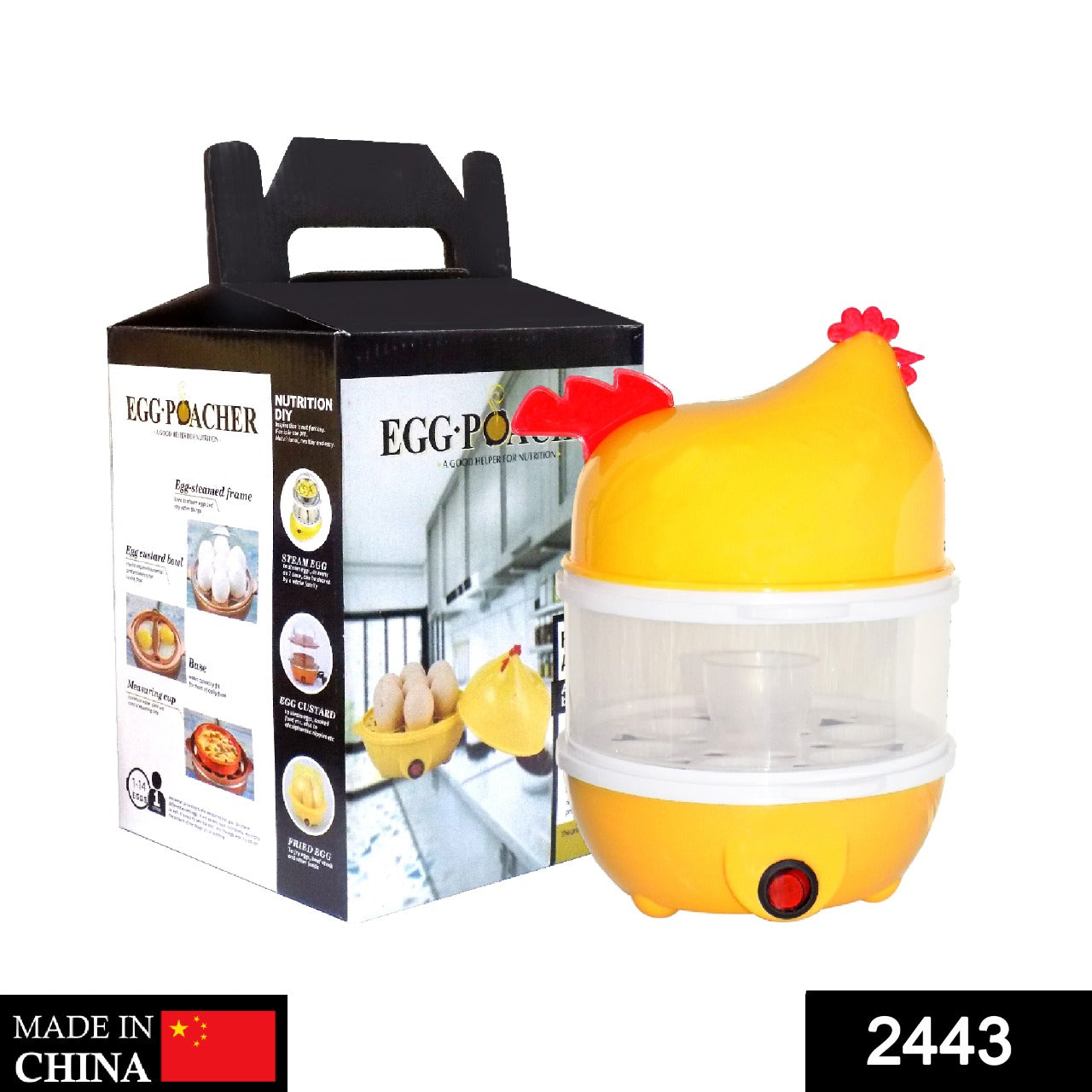 Egg Boiler / Poacher / Cooker / Electric Steamer (1 Layer, 2 Layer, 3 Layer) Egg Boiler / Poacher / Cooker / Electric Steamer (1 Layer, 2 Layer, 3 Layer)